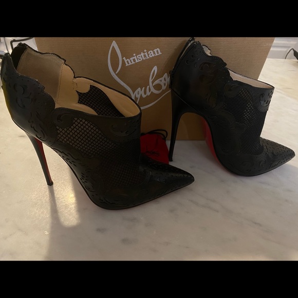 Christian Louboutin black booties - Picture 6 of 7